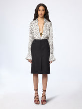 Charger l'image dans la galerie, Polka Dot Satin Shirt With Bell Cuffs