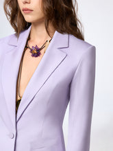 Load image into Gallery viewer, Crepe Satin Blazer