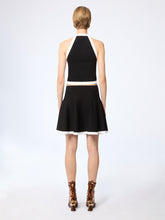 Cargar imagen en el visor de la galería, Black Halterneck Knit Top