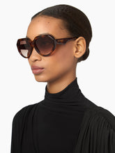 Charger l'image dans la galerie, LUNETTES DE SOLEIL GROS-GRAIN OVERSIZE