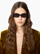 Load image into Gallery viewer, Waves Oval Sunglasses