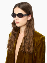 Load image into Gallery viewer, Waves Oval Sunglasses