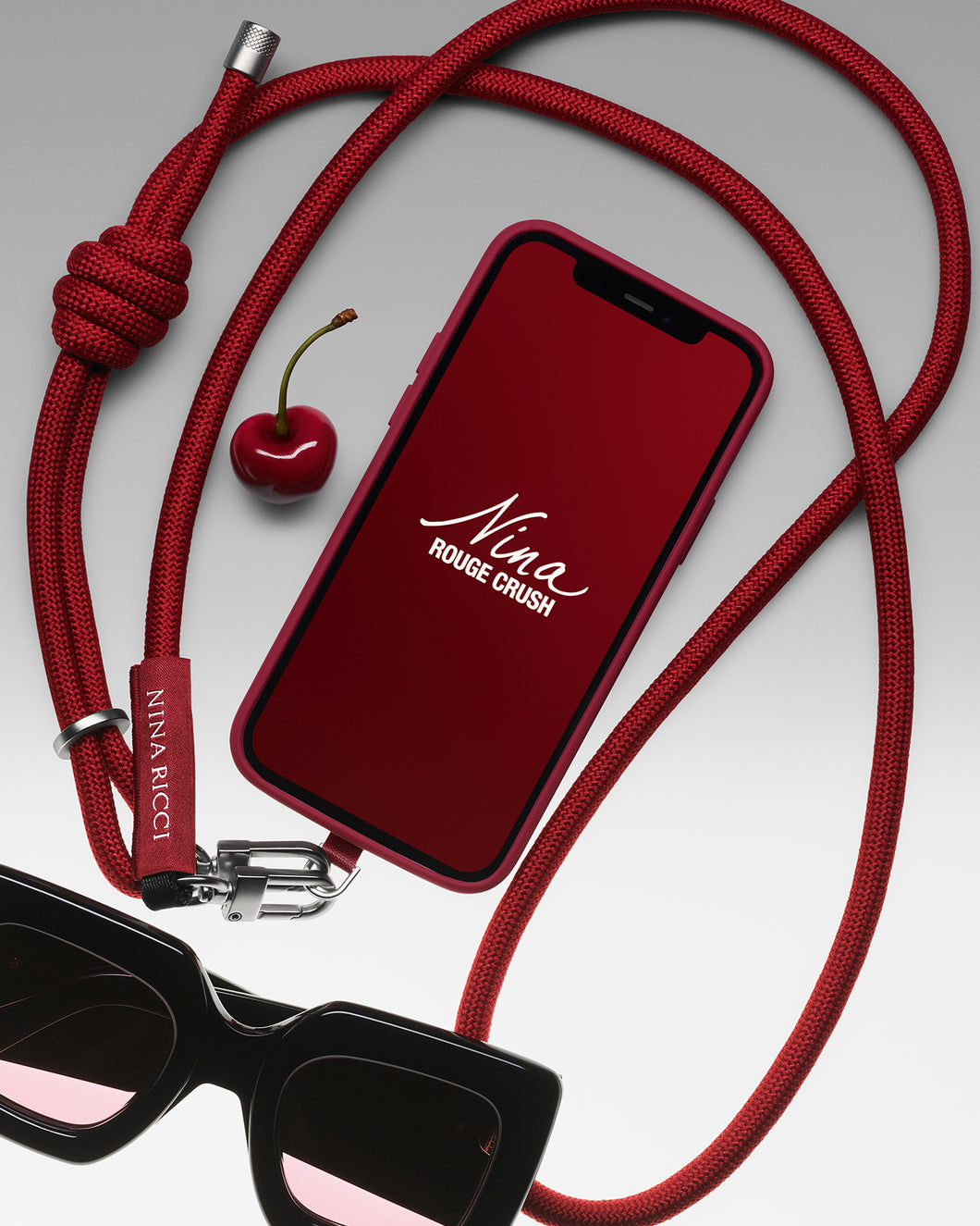 Nina Rouge Crush Phone Strap