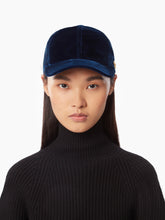 Charger l&#39;image dans la galerie, VELVET BASEBALL CAP - NINA RICCI
