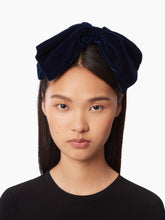 Charger l&#39;image dans la galerie, BOW HEADBAND IN VELVET - NINA RICCI
