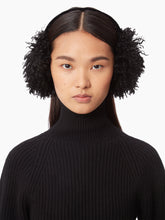 Charger l&#39;image dans la galerie, FAUX FUR EARMUFFS IN BLACK - Nina Ricci
