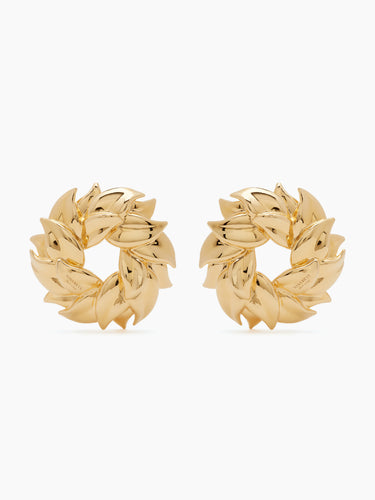 PETAL TWIST EARRINGS - NINA RICCI