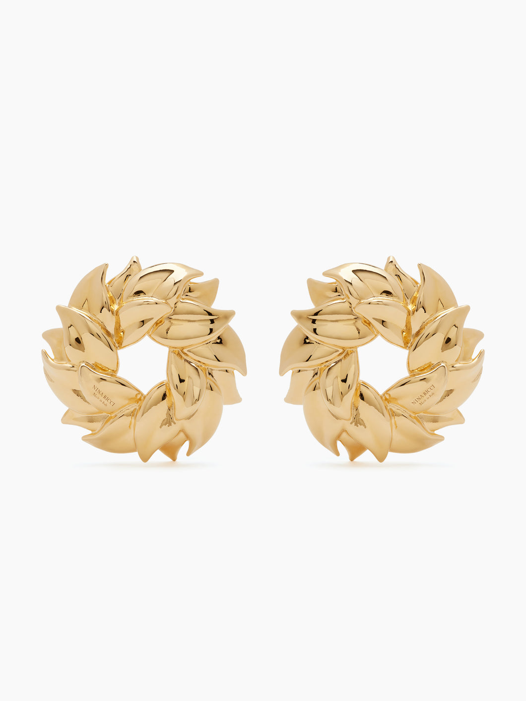 PETAL TWIST EARRINGS - NINA RICCI