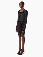 Charger l&#39;image dans la galerie, DRAPED MIDI SKIRT IN BLACK - Nina Ricci
