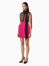 Cargar imagen en el visor de la galería, TAFFETA HIGH-WAISTED MINI SKIRT IN PINK - Nina Ricci
