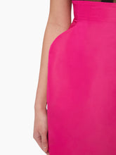 Charger l&#39;image dans la galerie, TAFFETA HIGH-WAISTED MINI SKIRT IN PINK - Nina Ricci
