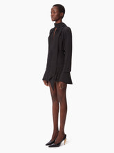 Cargar imagen en el visor de la galería, TWEED MINI SKIRT IN BLACK - Nina Ricci
