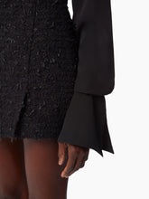 Cargar imagen en el visor de la galería, TWEED MINI SKIRT IN BLACK - Nina Ricci
