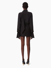 Cargar imagen en el visor de la galería, TWEED MINI SKIRT IN BLACK - Nina Ricci
