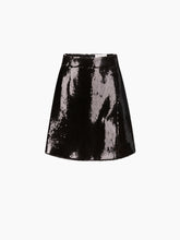 Cargar imagen en el visor de la galería, SEQUIN MINI SKIRT IN BLACK - Nina Ricci
