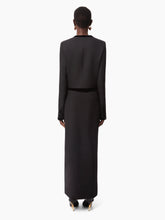 Load image into Gallery viewer, LONG SLIT SKIRT IN WOOL
