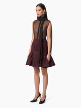 Load image into Gallery viewer, WOOL PEPLUM MIDI SKIRT IN RED - Nina Ricci
