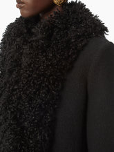 Cargar imagen en el visor de la galería, LONG COAT IN WOOL IN BLACK - Nina Ricci
