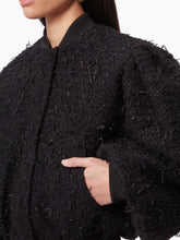 Load image into Gallery viewer, CROPPED BOMBER IN TWEED IN BLACK - Nina Ricci
