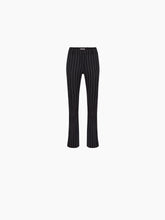 Cargar imagen en el visor de la galería, PINSTRIPE WOOL STRAIGHT PANTS
