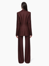 Charger l&#39;image dans la galerie, WIDE LEG WOOL GABARDINE PANTS - Nina Ricci
