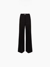 Charger l&#39;image dans la galerie, WIDE LEG PANTS WITH SATIN TRIM - Nina Ricci
