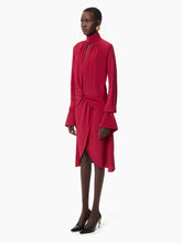 Cargar imagen en el visor de la galería, HIGH NECK MIDI DRESS - NINA RICCI
