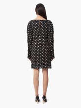 Load image into Gallery viewer, MINI DRESS WITH RUCHED SLEEVES IN BLACK - Nina Ricci
