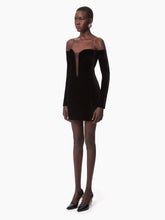 Charger l&#39;image dans la galerie, MINI CORSET DRESS IN BLACK - Nina Ricci
