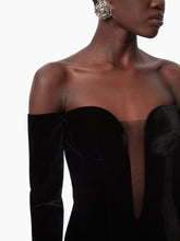 Load image into Gallery viewer, MINI CORSET DRESS IN BLACK - Nina Ricci
