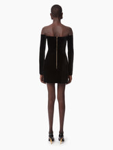 Charger l&#39;image dans la galerie, MINI CORSET DRESS IN BLACK - Nina Ricci
