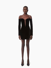 Charger l&#39;image dans la galerie, MINI CORSET DRESS IN BLACK - Nina Ricci
