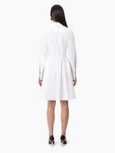 Charger l&#39;image dans la galerie, SHIRT DRESS IN COTTON POPLIN IN WHITE - Nina Ricci
