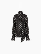 Load image into Gallery viewer, Pussy-Bow Shirt in Black - Nina Ricci
