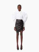 Charger l&#39;image dans la galerie, HALTER SHIRT WITH BOW DETAIL IN WHITE - Nina Ricci
