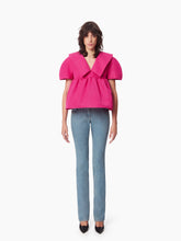 Load image into Gallery viewer, TAFFETA BABYDOLL TOP IN PINK - Nina Ricci
