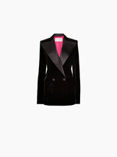 Charger l&#39;image dans la galerie, DOUBLE-BREASTED BLAZER IN VELVET - NINA RICCI
