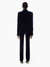 Load image into Gallery viewer, SINGLE-BREASTED BLAZER IN VELVET IN BLUE - Nina Ricci
