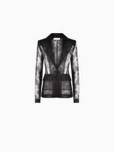 Cargar imagen en el visor de la galería, CHANTILLY LACE BLAZER IN BLACK - Nina Ricci
