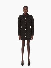 Load image into Gallery viewer, QUILTED DENIM SKIRT IN BLACK - Nina Ricci
