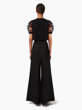 Charger l&#39;image dans la galerie, FLARED DENIM PANTS IN BLACK - Nina Ricci
