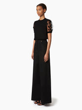 Load image into Gallery viewer, FLARED DENIM PANTS IN BLACK - Nina Ricci
