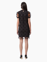 Cargar imagen en el visor de la galería, MINI TULLE DRESS WITH POLKA DOTS IN BLACK - Nina Ricci
