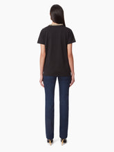 Load image into Gallery viewer, BEADED NECKLINE T-SHIRT IN BLACK - Nina Ricci
