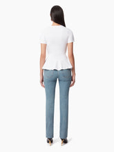 Load image into Gallery viewer, PEPLUM T-SHIRT WITH BOW DETAIL - Nina Ricci
