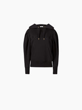 Charger l&#39;image dans la galerie, HOODIE WITH PLEATED SLEEVES - Nina Ricci
