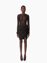 Load image into Gallery viewer, LACE BACKLESS TOP IN BLACK - Nina Ricci
