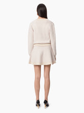 Charger l&#39;image dans la galerie, MOHAIR V-NECK CARDIGAN IN BEIGE - Nina Ricci
