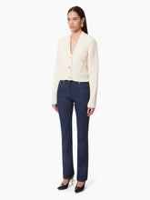 Charger l&#39;image dans la galerie, V-NECK KNIT CARDIGAN IN BEIGE - Nina Ricci
