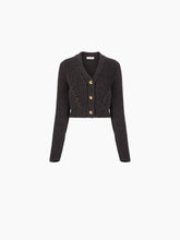 Load image into Gallery viewer, V-NECK KNIT CARDIGAN IN GREY - Nina Ricci
